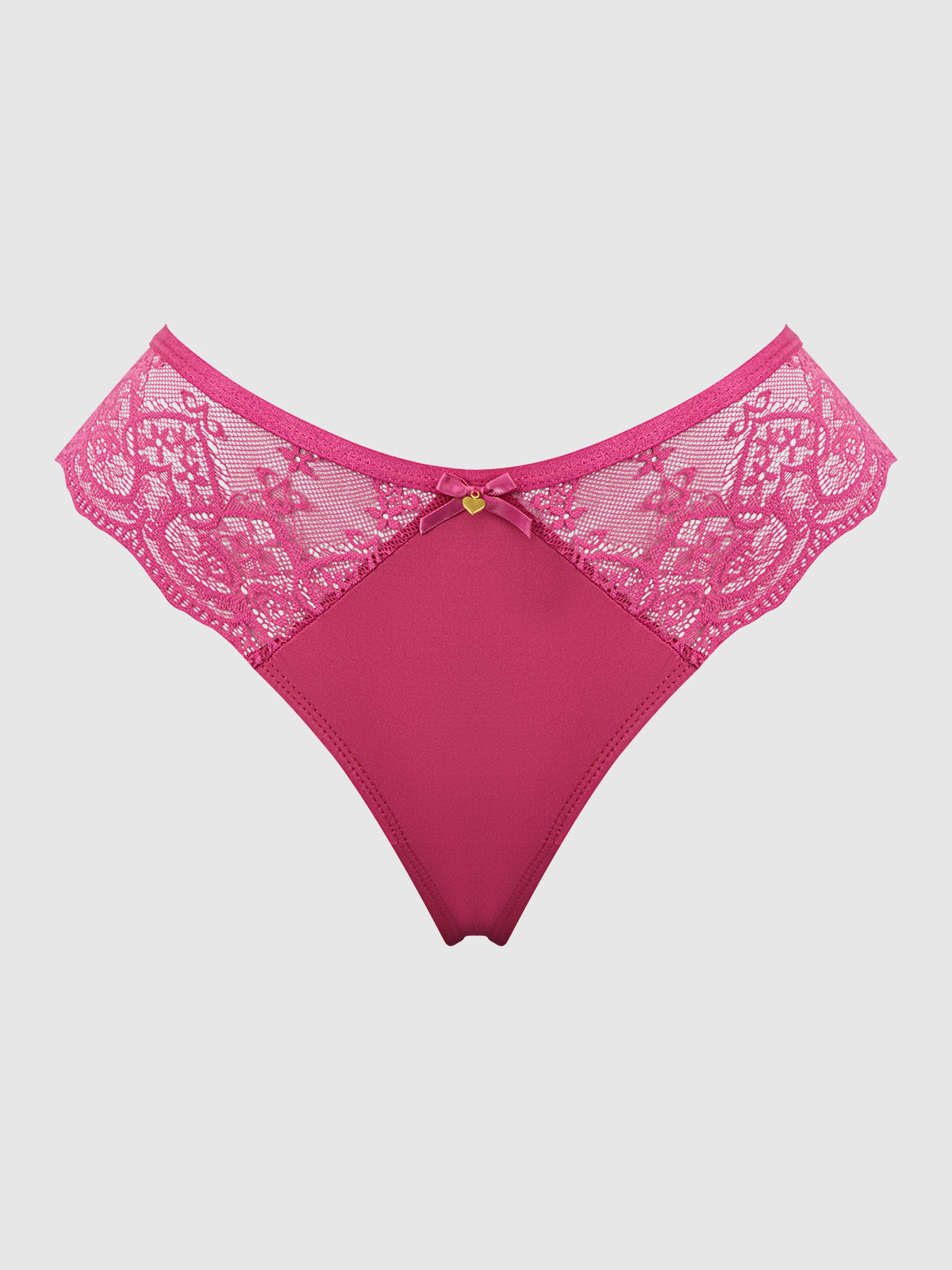 Vera Lace & Micro Strappy Back Thong from Love It Curvy