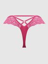 Vera Lace & Micro Strappy Back Thong from Love It Curvy