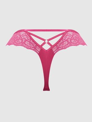Vera Lace & Micro Strappy Back Thong | Love It Curvy