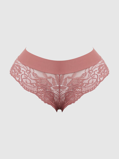 Caitlin Micro Waistband Lace Cheeky | Love It Curvy