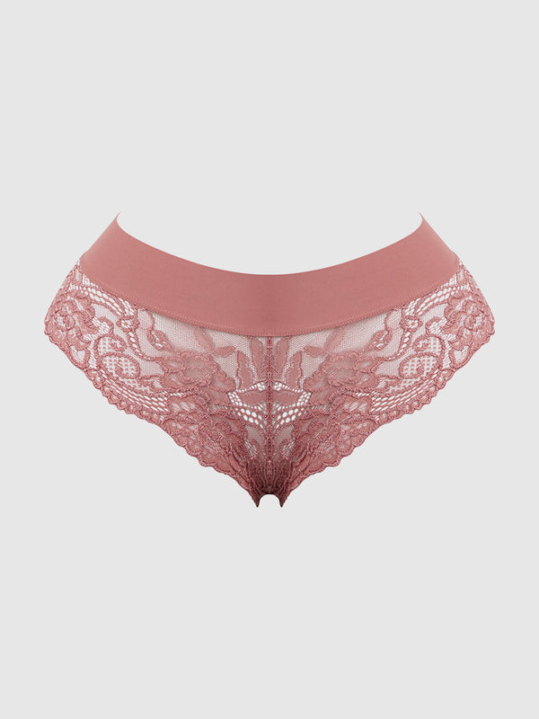 Caitlin Micro Waistband Lace Cheeky from Love It Curvy