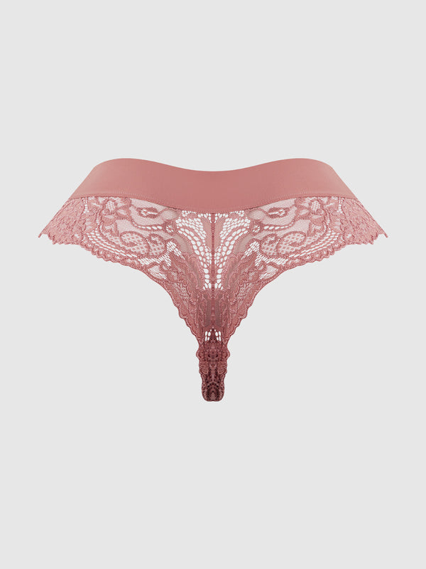 Caitlin Micro Waistband Lace Cheeky from Love It Curvy