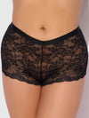 Bella Crisscross Back Lace Cheeky from Love It Curvy
