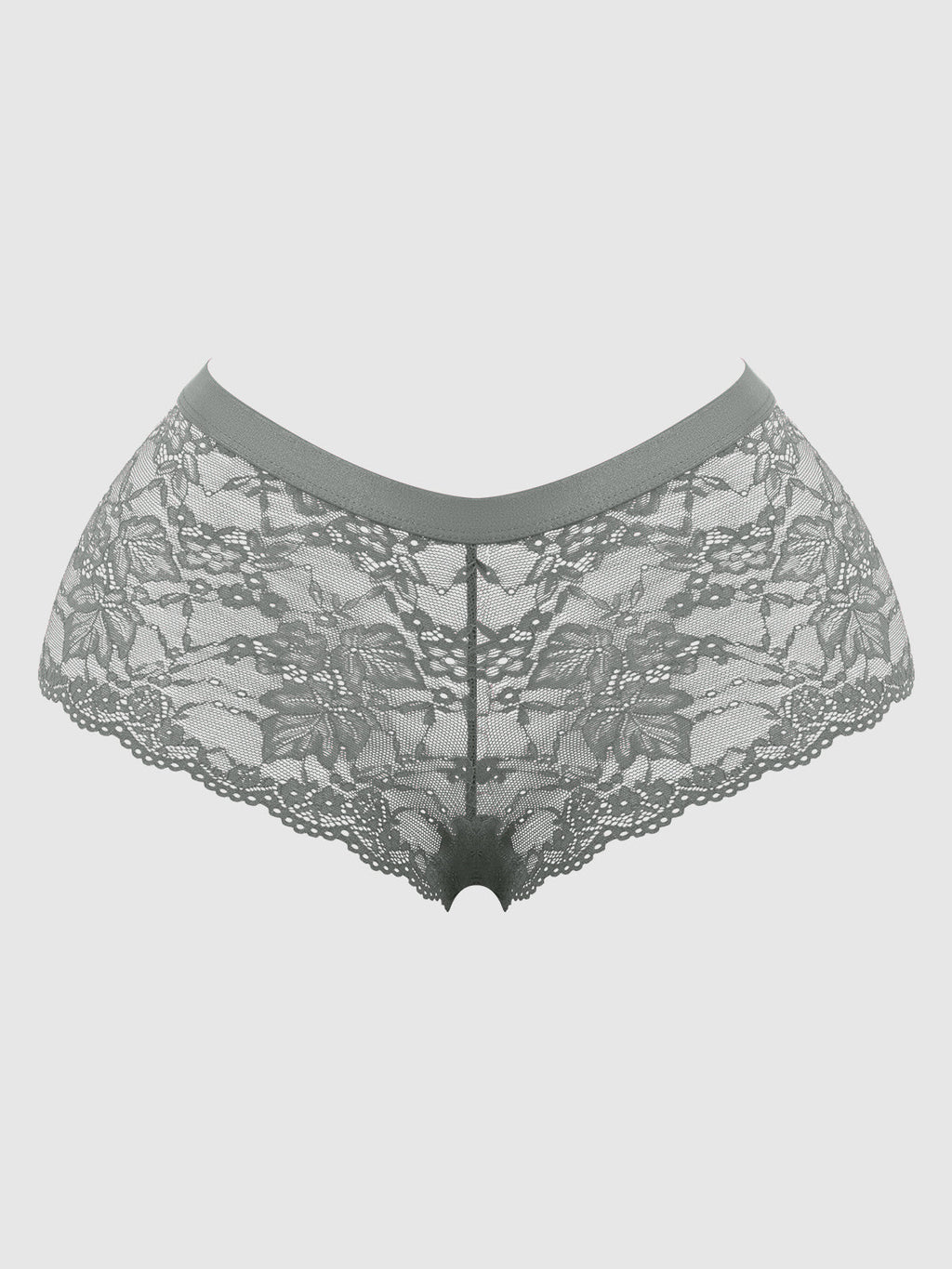 Bella Crisscross Back Lace Cheeky from Love It Curvy