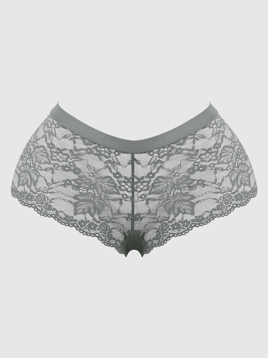 Bella Crisscross Back Lace Cheeky from Love It Curvy