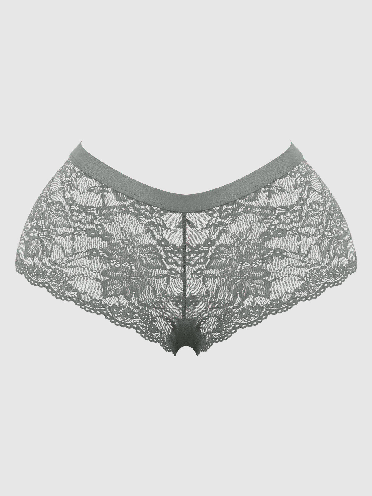 Bella Crisscross Back Lace Cheeky from Love It Curvy