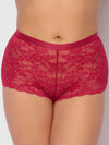 Bella Crisscross Back Lace Cheeky from Love It Curvy