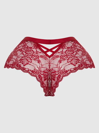Love It Curvy Bella Crisscross Back Lace Cheeky