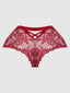 Bella Crisscross Back Lace Cheeky from Love It Curvy