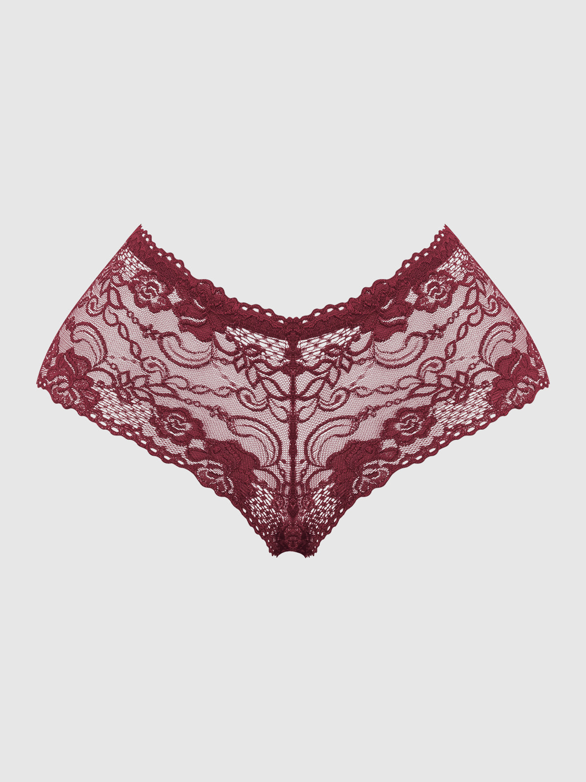 Caitlin Floral Lace Cheeky from Love It Curvy