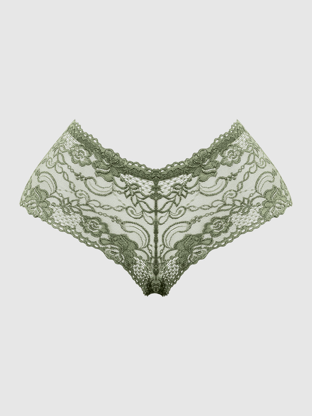 Caitlin Floral Lace Cheeky from Love It Curvy