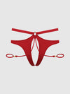 Iryna Silky Micro & Rope Crotchless & Hand Cuff Hipster, image 6