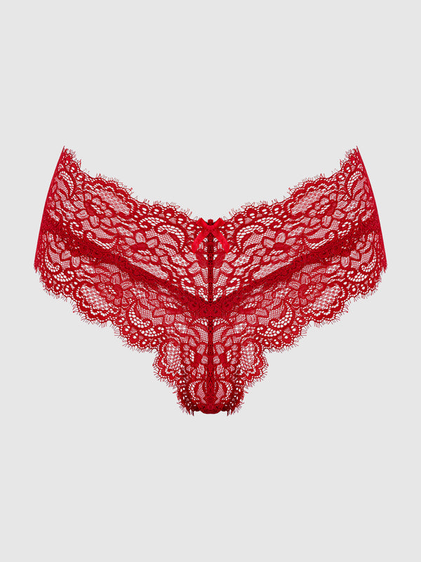 Lana Lace V-Front G-String from Love It Curvy