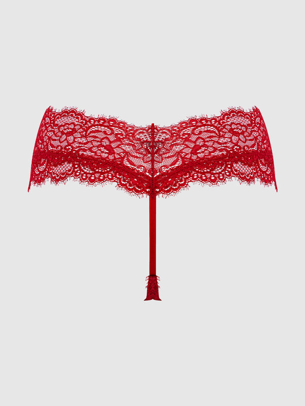 Lana Lace V-Front G-String from Love It Curvy