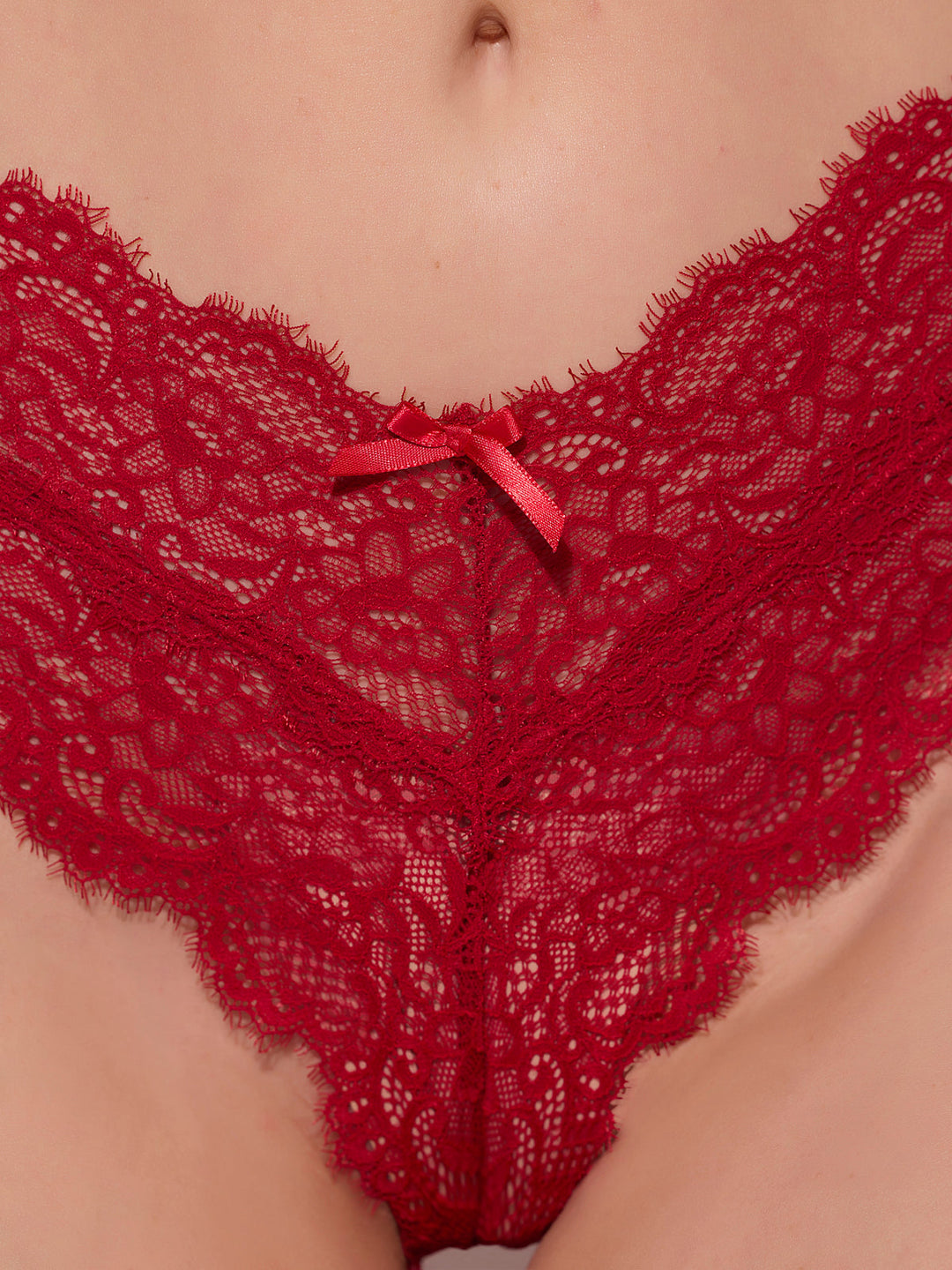 Lana Lace V-Cheeky from Love It Curvy