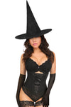 Lavish 3 PC Witch Corset Costume - Love it Curvy