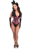 Lavish 4 PC Pink Festival Bunny Corset Costume