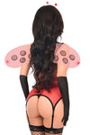 Lavish 4 PC Sexy Ladybug Lingerie Costume - Love it Curvy