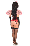 Lavish 4 PC Sexy Ladybug Lingerie Costume - Love it Curvy