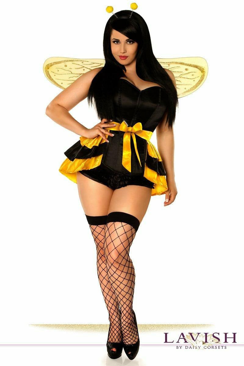 Lavish 4 PC Queen Bee Costume - Love it Curvy