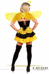 Lavish 4 PC Queen Bee Costume - Love it Curvy