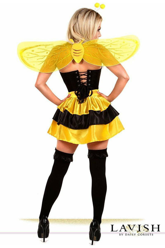 Lavish 4 PC Queen Bee Costume - Love it Curvy
