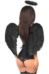 Lavish 3 PC Dark Angel Corset Costume - Love it Curvy