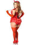 Lavish 5 PC Devilicious Corset Costume - Love it Curvy
