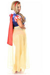 Lavish 4 PC Snow Princess Costume - Love it Curvy