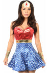 Lavish 3 PC Superhero Corset Dress Costume - Love it Curvy
