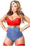 Lavish 3 PC Sexy Superhero Costume - Love it Curvy