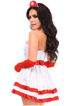 Lavish 5 PC Heart Stopper Nurse Corset Costume - Love it Curvy