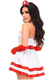 Lavish 5 PC Heart Stopper Nurse Corset Costume