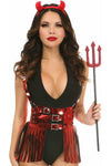 Lavish 4 PC Sexy Devil Costume - Love it Curvy