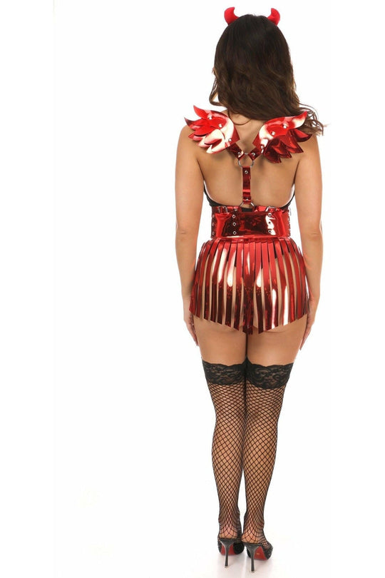 Lavish 4 PC Sexy Devil Costume - Love it Curvy