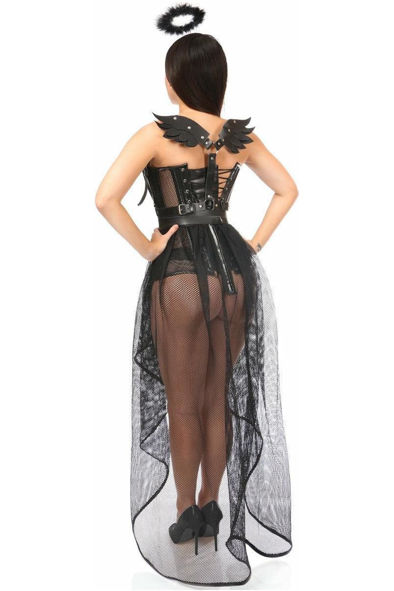 Lavish 4 PC Gothic Angel Costume - Love it Curvy