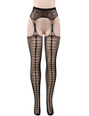 Plus Size Fishnet Suspender Pantyhose | Love It Curvy
