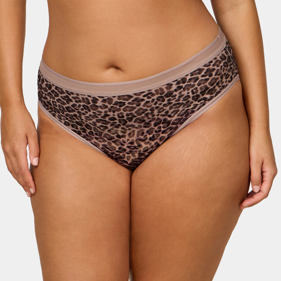No Show Lace High Cut Brief | Love It Curvy