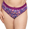 No Show Lace Printed Brief | Love It Curvy