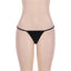 Metallic Faux Leather G-String | Love It Curvy