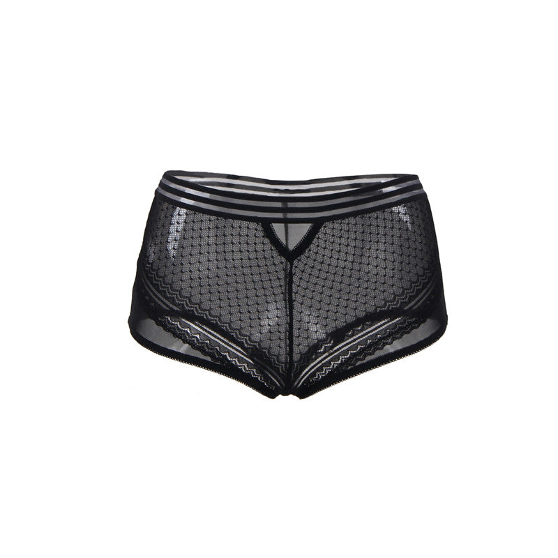 Classy Sheer Mesh High Waist Transparent Panty | Love it Curvy