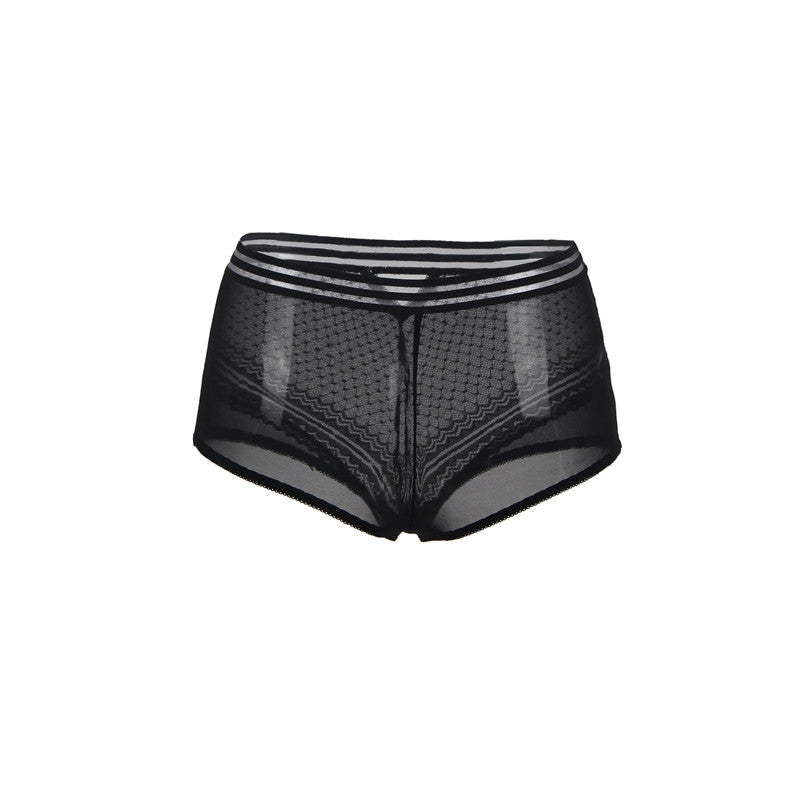 Classy Sheer Mesh High Waist Transparent Panty | Love it Curvy
