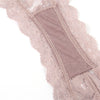 Floral Lace Mesh Panty with Lace-Up Back | Love It Curvy