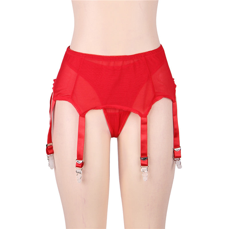 Sexy Lace Garter Panty - Love It Curvy