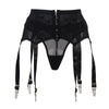 Sexy Lace Gartered Panties Womens High Waist Plus Size Lingerie - Love It Curvy
