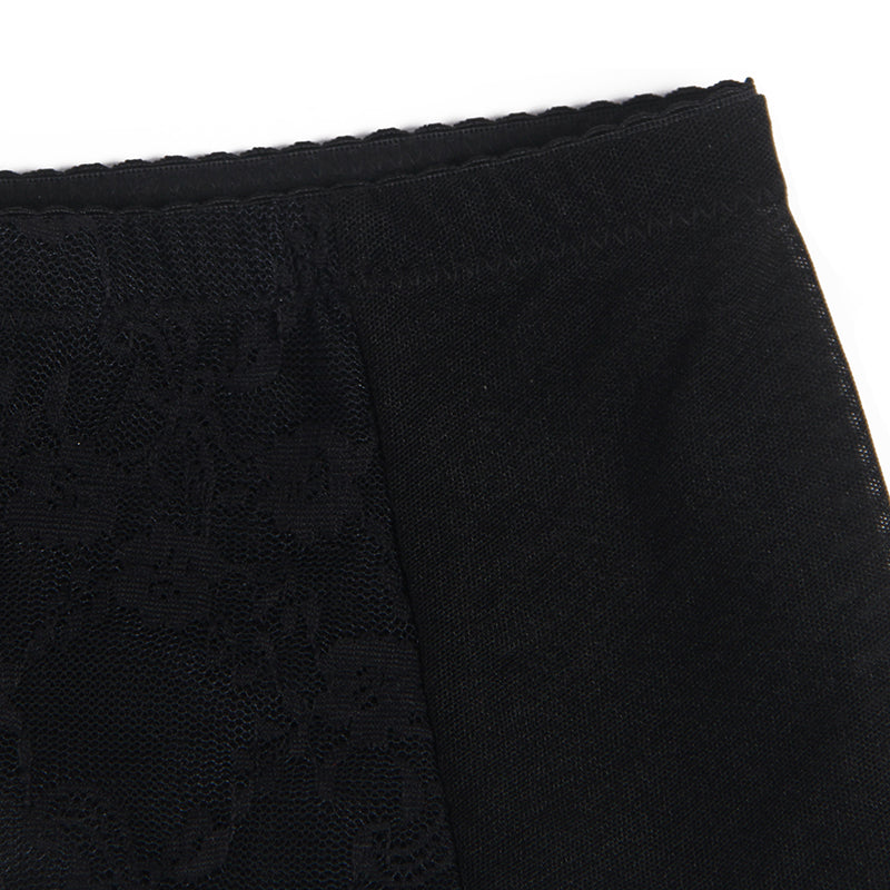 Sexy Lace Gartered Panties Womens High Waist Plus Size Lingerie - Love It Curvy
