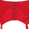 Sexy Lace Gartered Panties Womens High Waist Plus Size Lingerie in blue - Love It Curvy