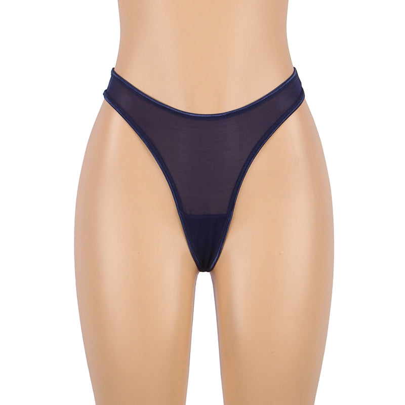 Sexy Lace Gartered Panties Womens High Waist Plus Size Lingerie - Love It Curvy