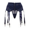 Sexy Lace Gartered Panties Womens High Waist Plus Size Lingerie - Love It Curvy