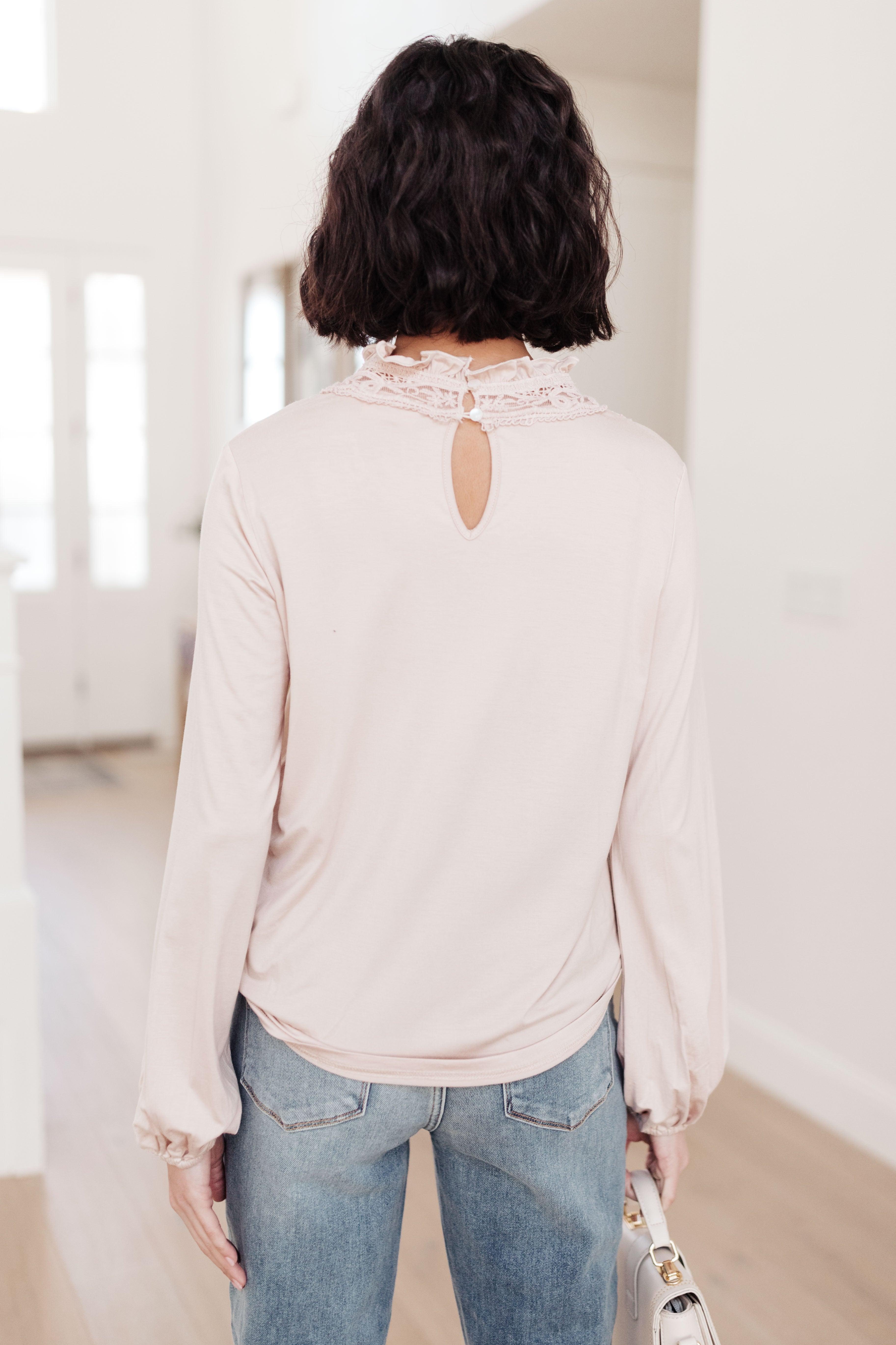 Picture This Top In Blush